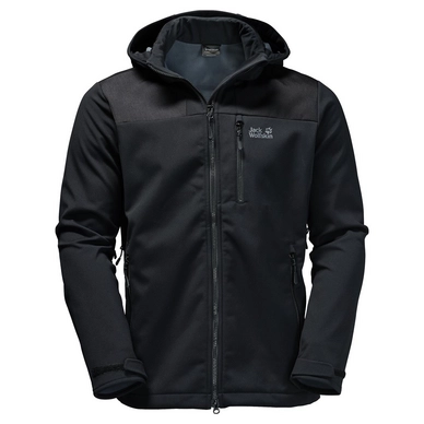 Winter Jacket Jack Wolfskin Snow Cliff Black