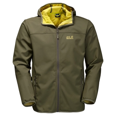 Winterjacke Jack Wolfskin Northern PointBurnt Olive Grün Herren