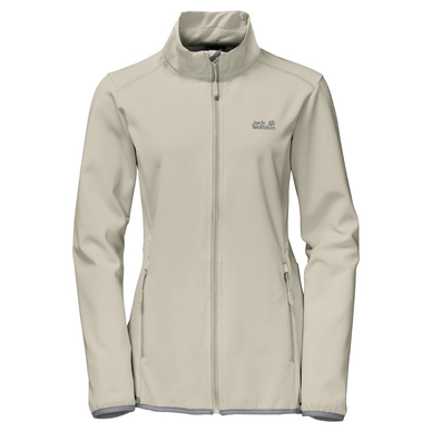Jacket Jack Wolfskin Women Essential Altis White Sand