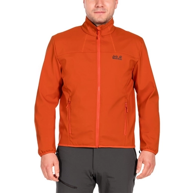 Jacket Jack Wolfskin Element Track Men Dark Satsuma Outdoorsupply