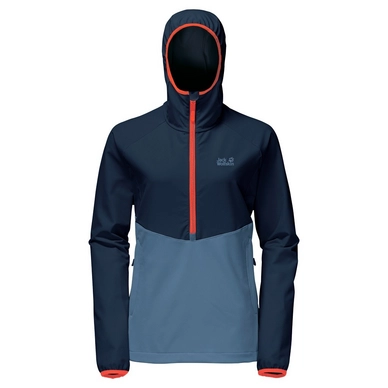 Veste Jack Wolfskin Turbulence Smock Women Midnight Blue
