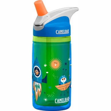 Wasserflasche CamelBak Eddy Kids Insulated Blue Rockets 0,4L