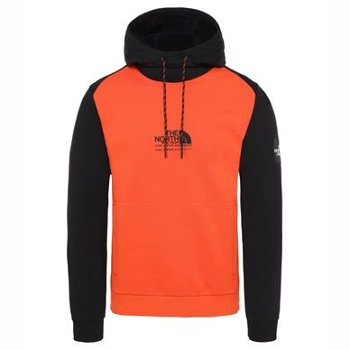 Trui The North Face Men Fine Alpine Hoody Tangerine Tango