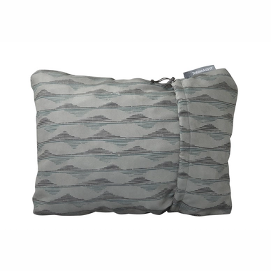 Reisekissen Thermarest Compressible Pillow Gray Mountains Print Medium