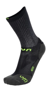 Fietssok UYN Men Aero Black Lime