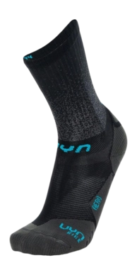 Cycling Socks UYN Men Aero Black Turquoise