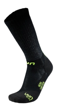Chaussette de Vélo UYN Homme Aero Winter black Lime