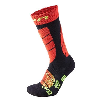 Chaussettes de Ski UYN Enfant Black Red