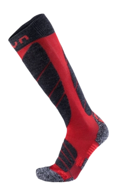 Skisocks UYN Men Magma Dark Red Anthracite ‘24