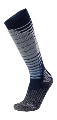Chaussettes de Ski UYN Homme Snowboard Dark Blue Grey Mélange