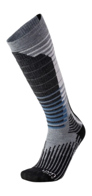 Chaussettes de ski UYN Homme Snowboard Light Grey Black