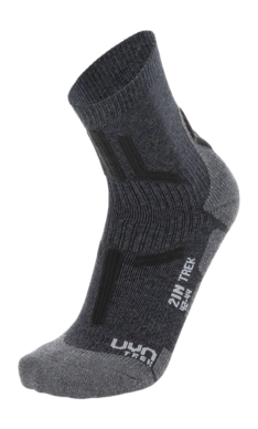 Hiking Sock UYN Men Trekking 2In Grey Anthracite