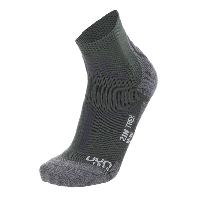 Wandersocken UYN Trekking 2In Low Cut Military Herren Grey Melange