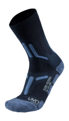 Wandersocken UYN Trekking 2In Merino Mid Herren Navy Jeans