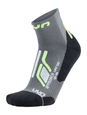 Hiking Socks UYN Men Trekking Approach Low Cut Grey Green