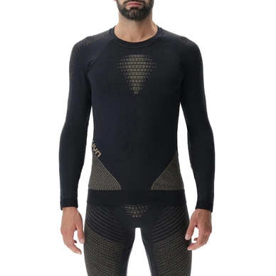Ondershirt UYN Men Cashmere Shiny 2.0 Uw L/S Round Neck Celebrity Gold