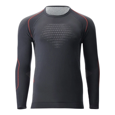 Ondershirt UYN Men Evolutyon Comfort Uw L/S Charcoal White Red