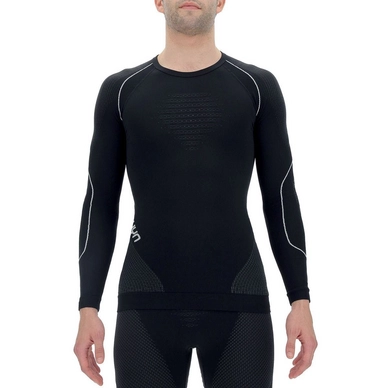 Maillot de Corps UYN Homme Evolutyon Uw L/S  Blackboard Anthracite White