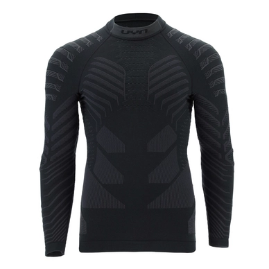 Ondershirt UYN Men Resilyon Uw L/S Turtle Neck Black Anthracite
