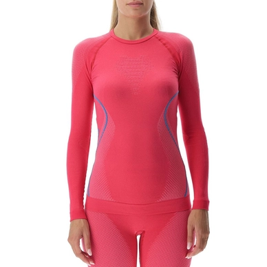 Ondershirt UYN Women Evolutyon Uw L/S Strawberry Pink Turquoise