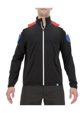 Pull de Ski UYN Homme Natyon Tricolor 2Nd Layer Full Zip Black