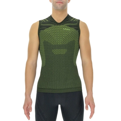 T-Shirt UYN Men Running Coolboost OW Sleeveless Ultra Lime Lizard
