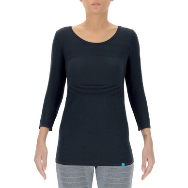 T-Shirt UYN Femme Natural Training OW Three S/S Blackboard