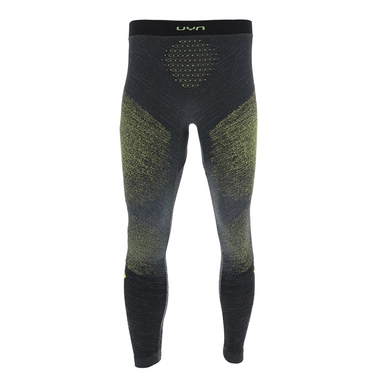 Legging UYN Men Running Exceleration Tights Long Black Yellow Fluo '24