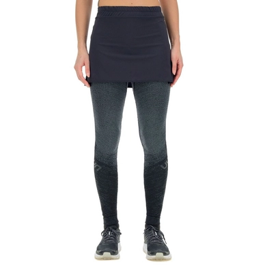Skirt UYN Women Running Exceleration Skirt 2In1 Black Cloud