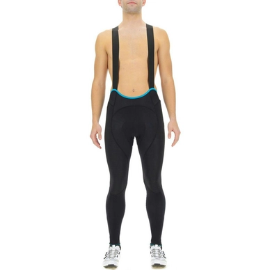 Cuissard UYN Homme Race Deepwinter OW BIB Long Black Turquoise