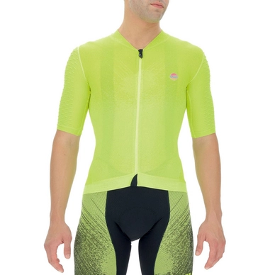 Cycling Jersey UYN Men Airwing OW S/S Yellow Black