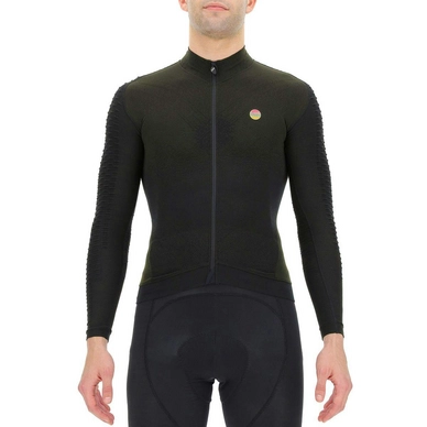 Cycling Jersey UYN Men Airwing Winter OW L/S Black Black
