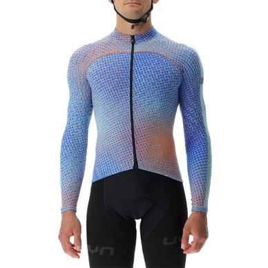 Fahrradshirt UYN Spectre Winter OW L/S Herren Blue Sunset