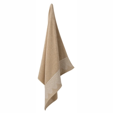Keukendoek Elias Lace Beige (set van 2)