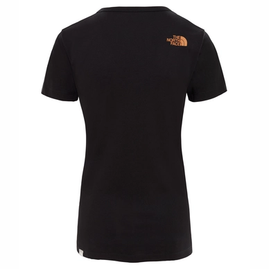 T-Shirt The North Face Women S/S Simple Dom Tee TNF Black Metallic Copper