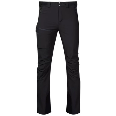 Trousers Bergans Breheimen Softshell Long Black / Solid Charcoal