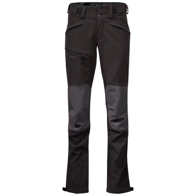 Trousers Bergans Women Fjorda Trekking Hybrid Solid Charcoal/Solid Dark Grey