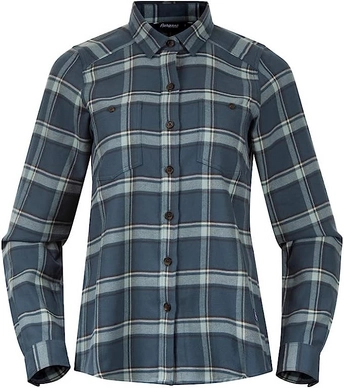 Shirt Bergans Women's Tovdal Shirt Orion Blue / Misty Forest