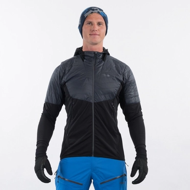 Pull de Ski Bergans Men Senja Midlayer Hood Jacket Bleu