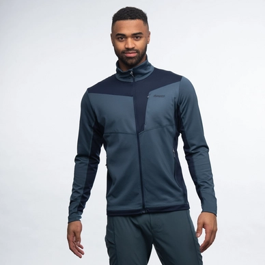 Gilet Bergans Hommes Skaland Veste Orion Blue/Navy Blue