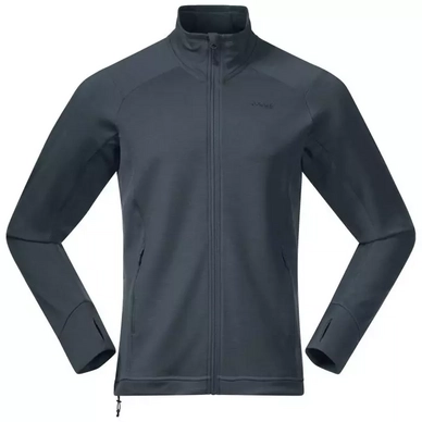 Gilet Bergans Homme Ulstein Laine Veste Orion Blue