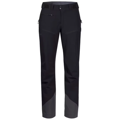 Pantalon de Ski Bergans Femme Senja Hybrid Softshell Long Black