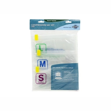 Système de Rangement Sous Vide Eagle Creek Compressor S/M/L
