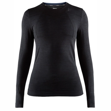 Funktionsunterhemd Craft Fuseknit Comfort RN LS Black Damen