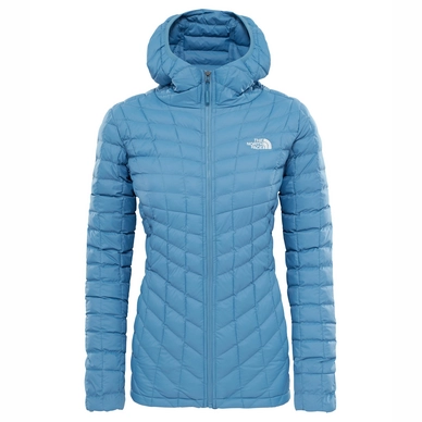 Winterjacke The North Face Thermoball Hoodie Provincial Blau Damen