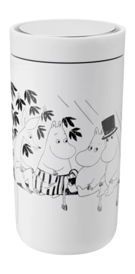 Thermosbeker Stelton To-Go Click Soft White Moomin 200 ml