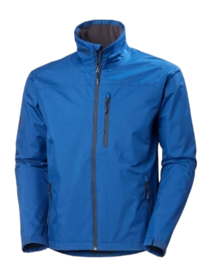 Jas Helly Hansen Men Crew Hooded Jacket Deep Fjord