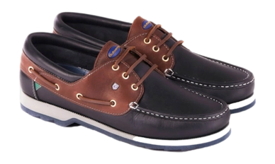 Chaussures Bateau Dubarry Commander Navy Brown Leather