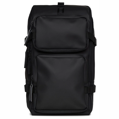 Rains Unisex Trail Cargo Backpack Black