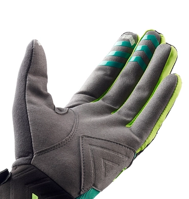 Fietshandschoen Sealskinz Unisex Dragon Eye Trail Black Leaf Green Lime
